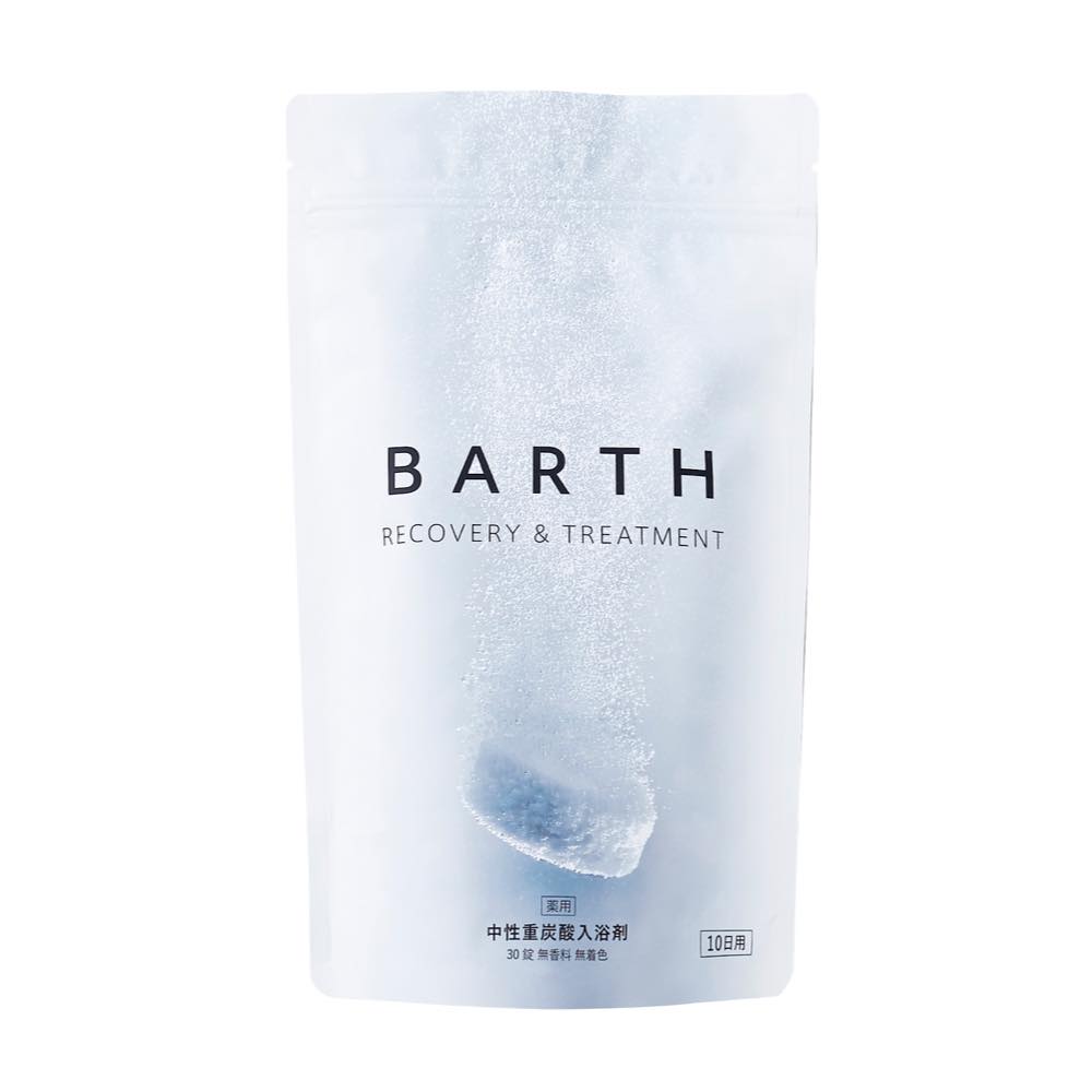 【BARTH】薬用BARTH中性重炭酸入浴剤 30錠