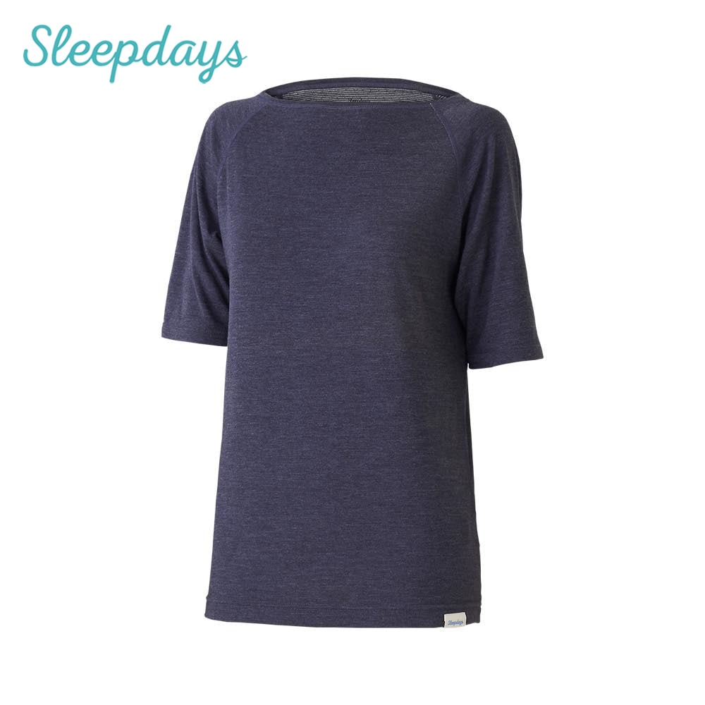 【Sleepdays】リカバリーショートTシャツ レディースL